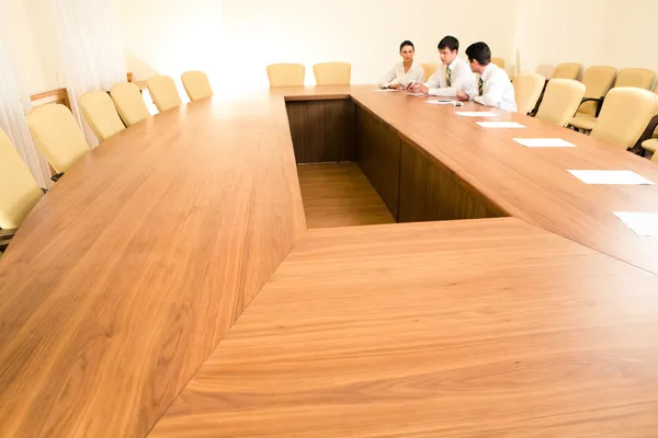 Na sala de reuniões — Fotografia de Stock