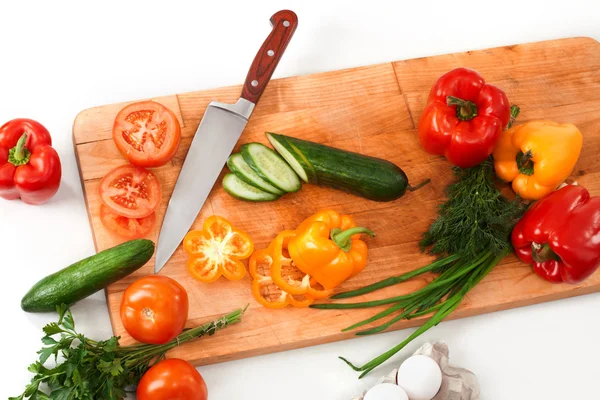 Інгредієнти салату — стокове фото