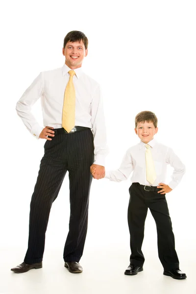 Vater und Sohn — Stockfoto