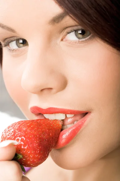 Appetizing strawberry Stock Photo