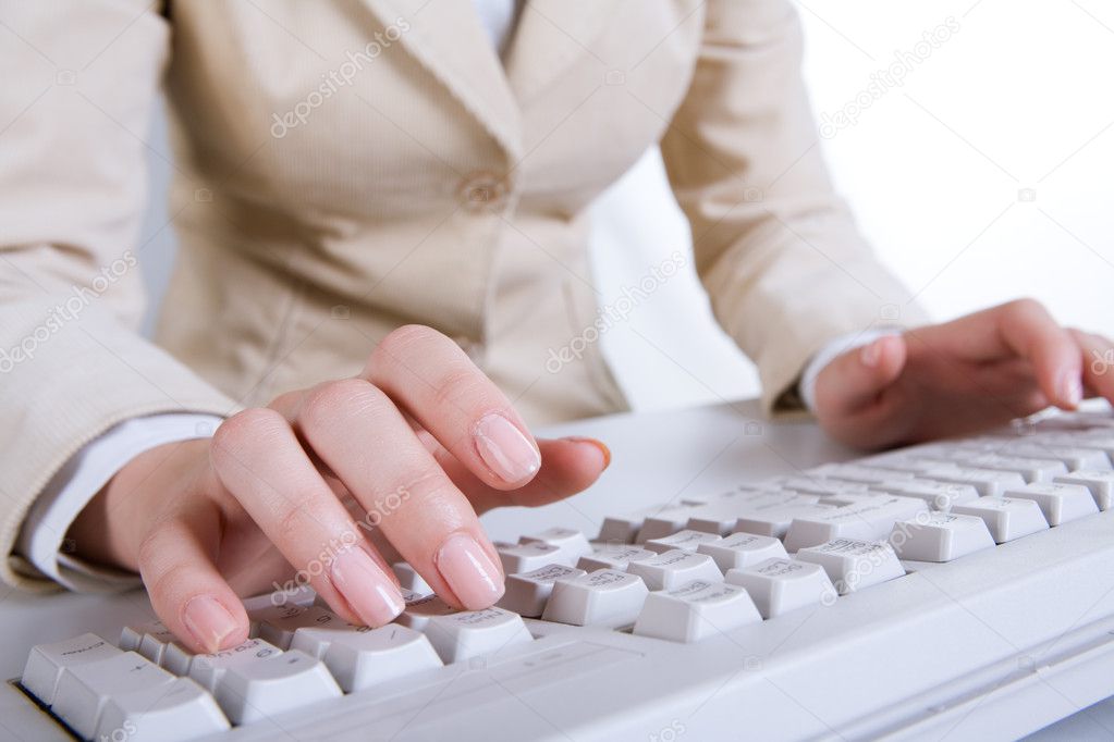 Typing a document