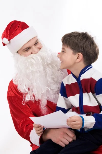 Reading letter — Stock Photo, Image