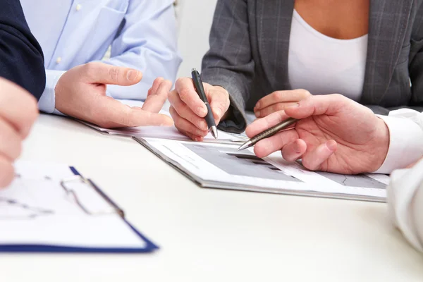 Discussie in volle gang — Stockfoto