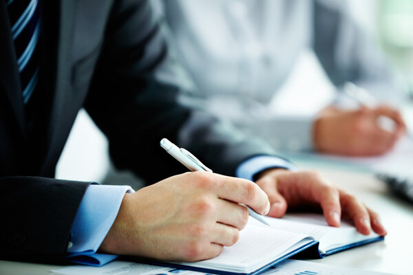 На конференции
