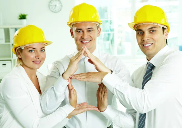 House constructors — Stock Photo, Image