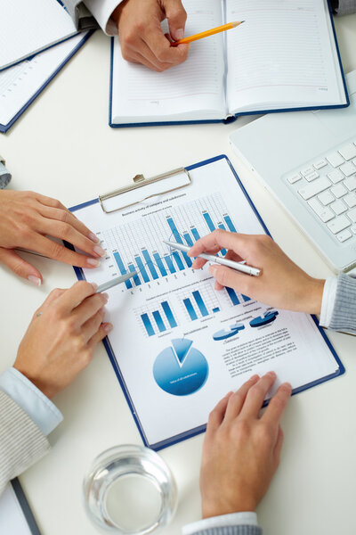 Estudio económico — Foto de Stock