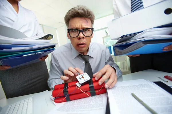 On the edge of explosion — Stock Photo, Image