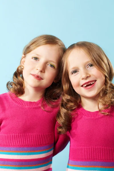 Twin girls — Stock Photo, Image