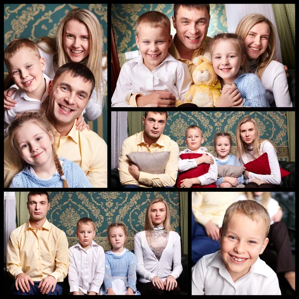 Familj — Stockfoto