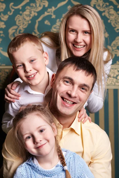 Aile sevinç — Stok fotoğraf