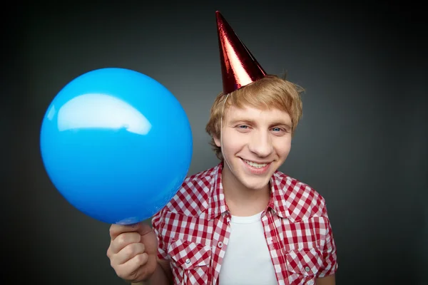 Niño con globo — Foto de Stock