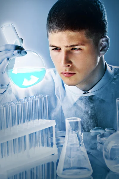 Dedicated scientific worker — Stock Photo, Image