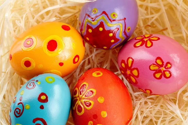 Painted eggs — Stock Photo, Image