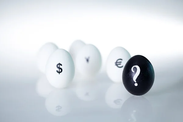 What currency to buy? — Stock Photo, Image