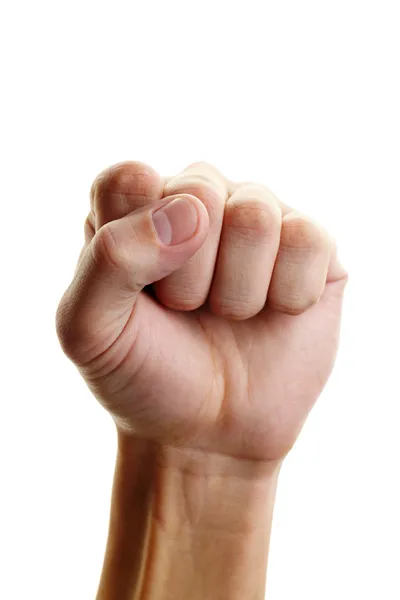 Showing fist — Stock Photo, Image