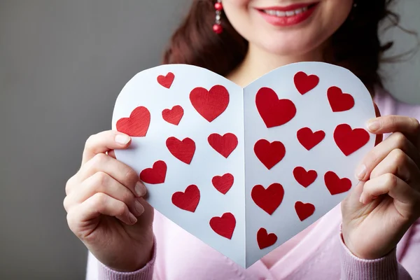 Carta di San Valentino — Foto Stock