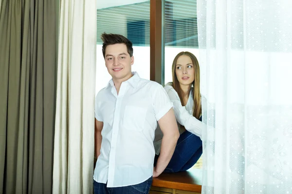 Smart couple — Stock Photo, Image
