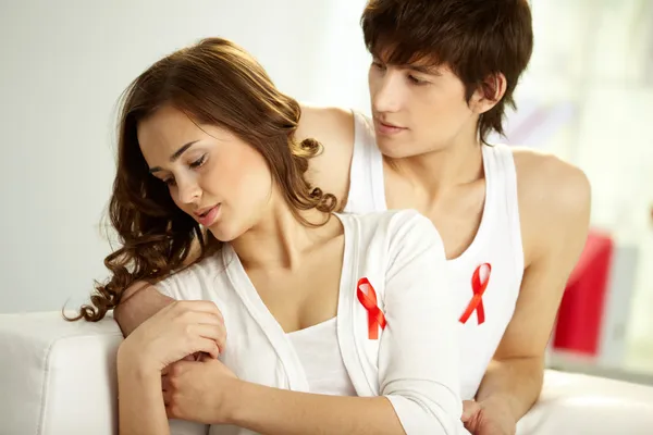 Insieme contro l'AIDS — Foto Stock
