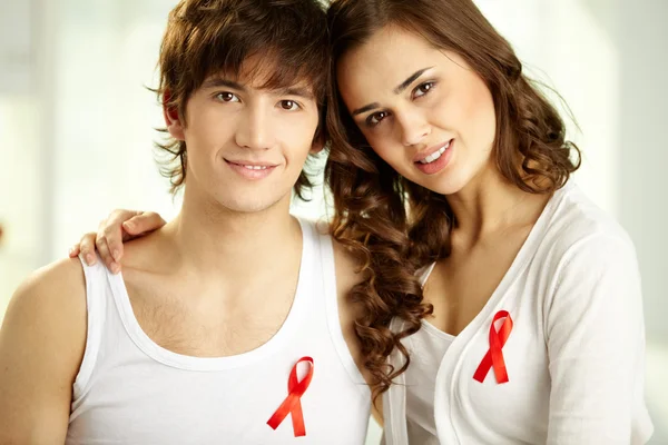 AIDS campaign — Stock Photo, Image