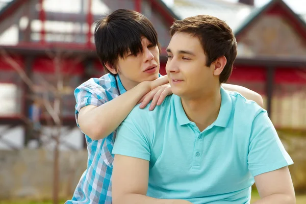 Gay couple — Stock Photo, Image