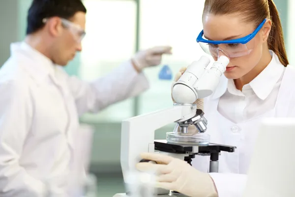 Werken in de kliniek — Stockfoto