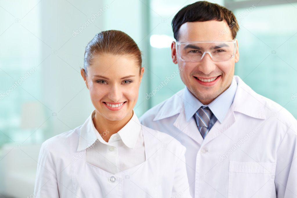 Two scientists