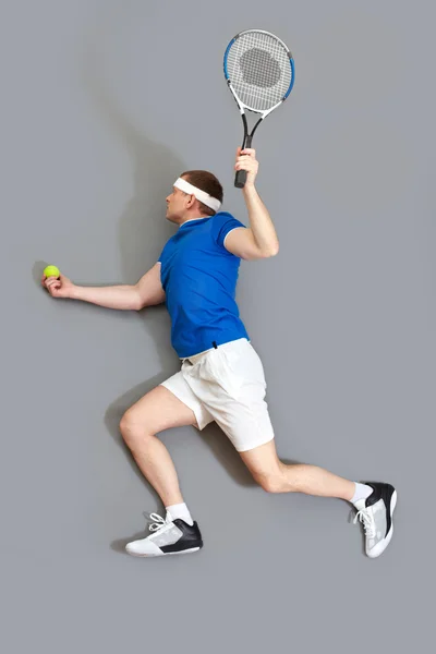 Tennis spelen — Stockfoto