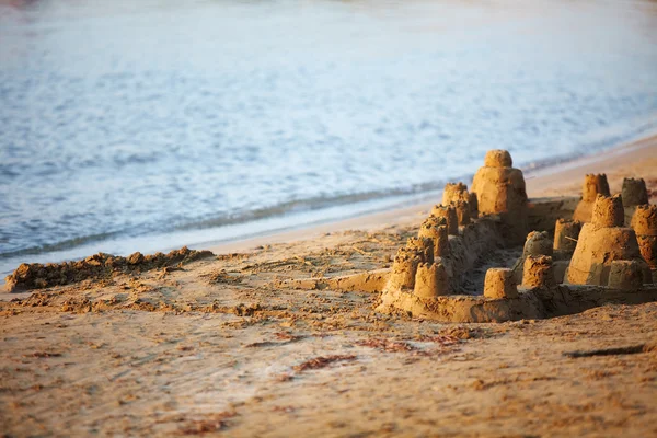 Κάστρο στην παραλία — Φωτογραφία Αρχείου