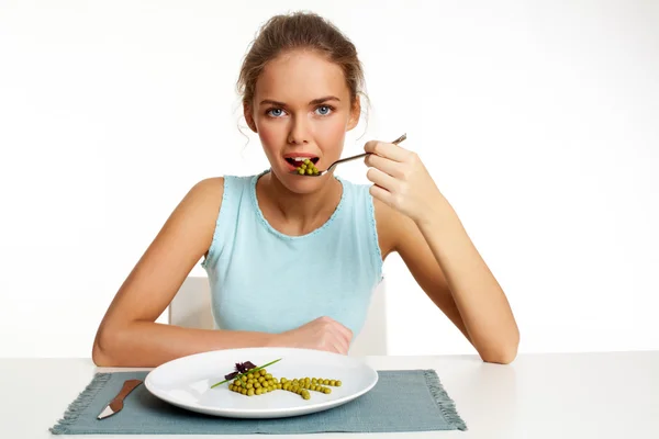 Äta hälsosam mat — Stockfoto