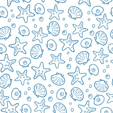 Underwater pattern clipart