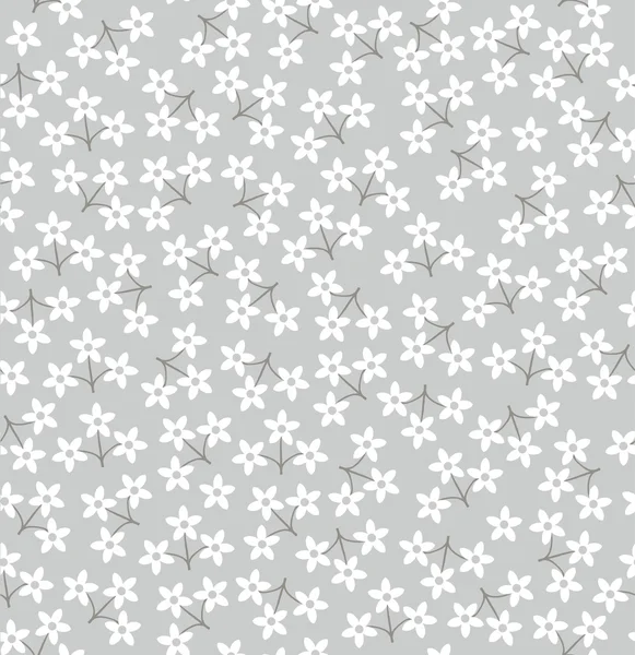 Modèle de fleur bleue — Image vectorielle