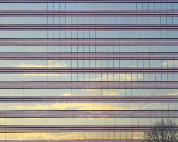 Glass building wall — Stock Photo, Image