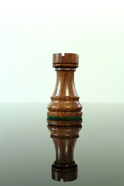 Yalnız satranç Kalesi — Stok fotoğraf