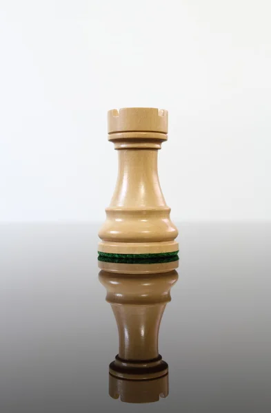 Самотній шахи замок — стокове фото