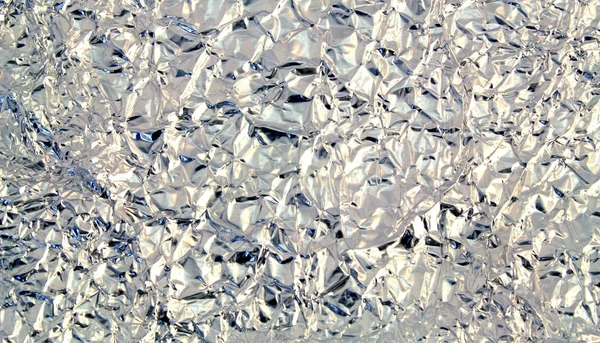Aluminiumfolie bakgrund — Stockfoto