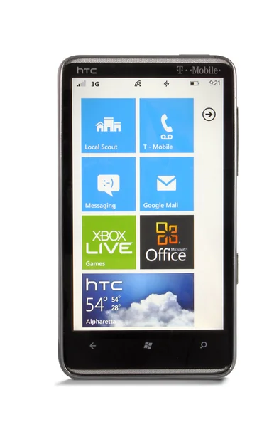 Windows Phone 7.5 (Mango) — Fotografia de Stock