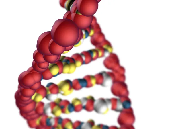 Генетичний код. ДНК Стокова Картинка