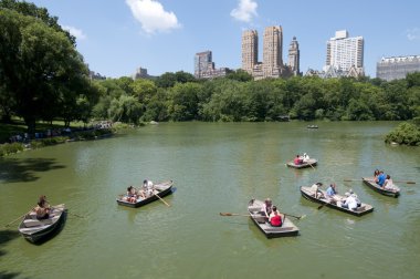 central Park, nyc skyline Midtown