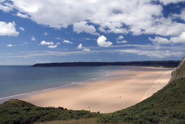 Oxwich bay - Gower Peninsula. Wales Stock Picture