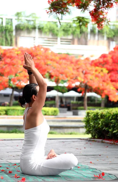 Yoga-Meditation — Stockfoto