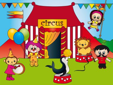 Circus clipart