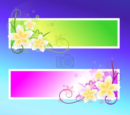 Bannières de printemps 