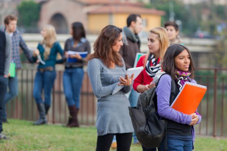 Étudiants des collèges multiculturels 