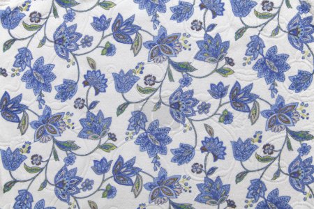 Tissu avec motif de fleurs 