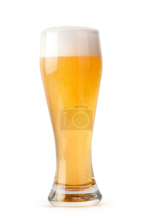 Verre de bière légère
