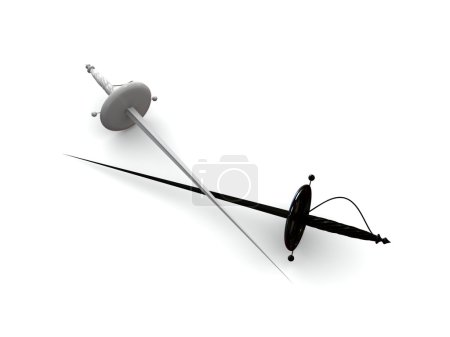 Duel noir et blanc 