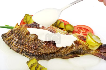 Poissons préparés .