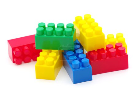 Blocs jouets en plastique 