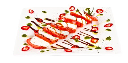 Salade caprese classique 