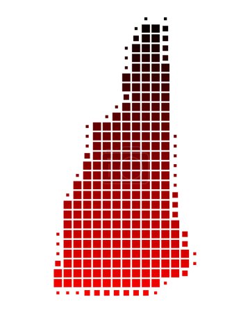 La carte de New Hampshire